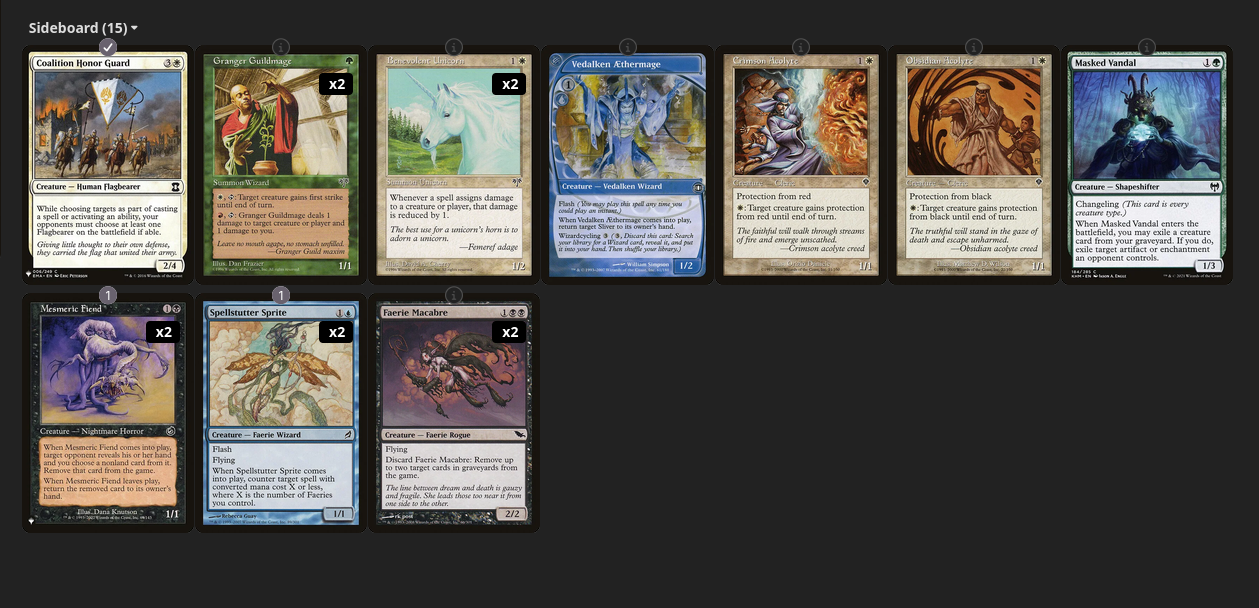 Rainbow Elves Sideboard