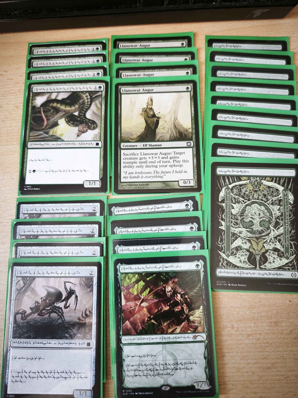 Phyrexian cards